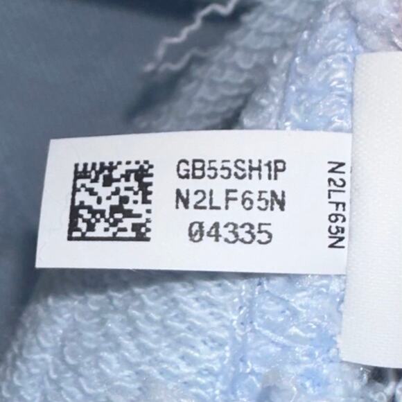 Aerie Light Blue Oversized Casual Cotton Blend Pullover Size Small - Picture 7 of 14